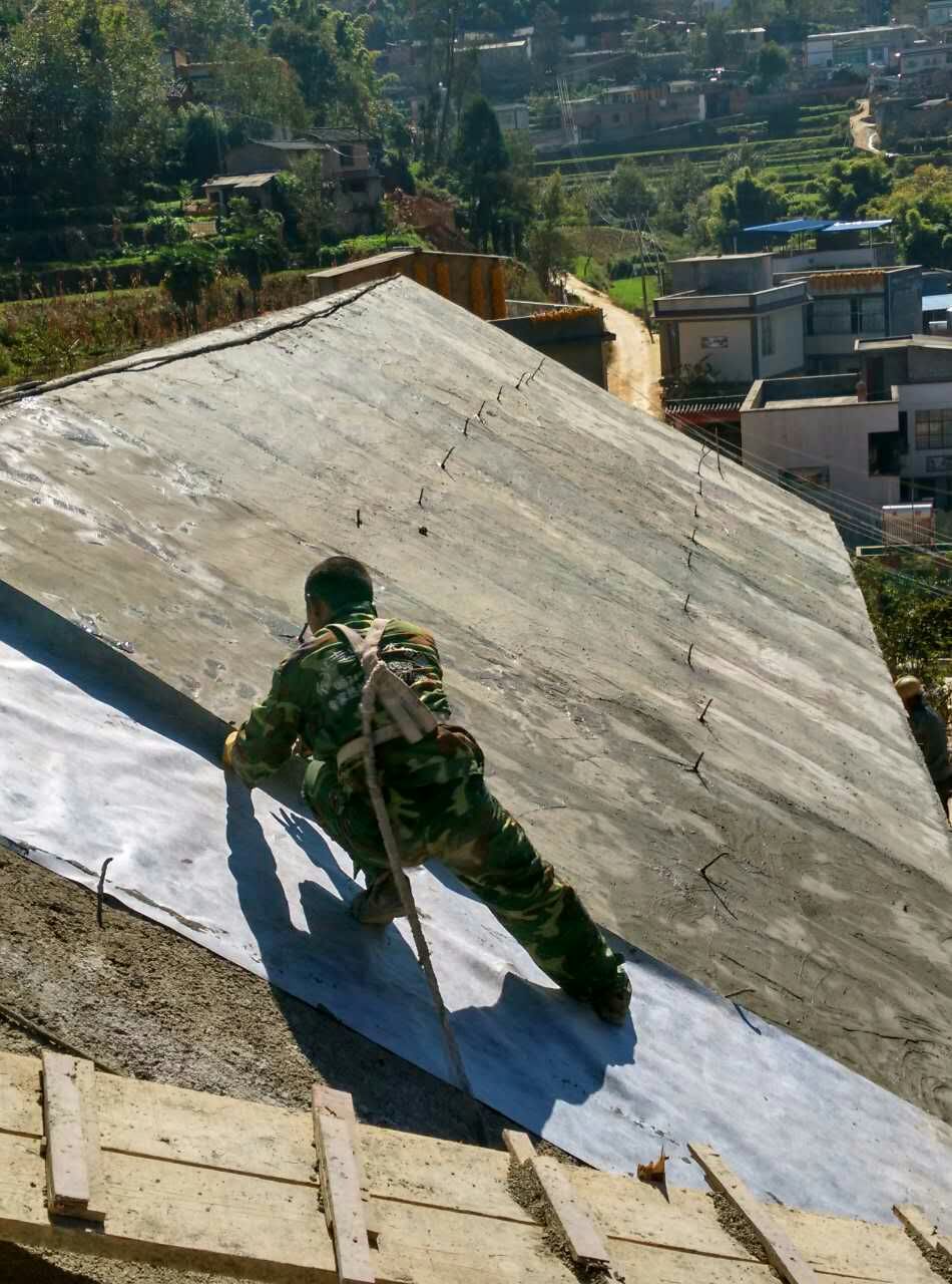 斜屋面防水
